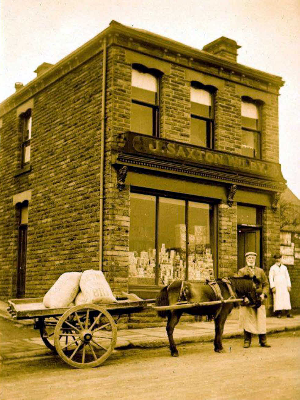 J. Saxton Wilby shop on Ossett Green